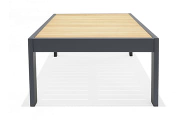 Cafébord Palau 143 cm - Trä/Grå - Utemöbler & utemiljö - Utebord & trädgårdsbord - Cafébord