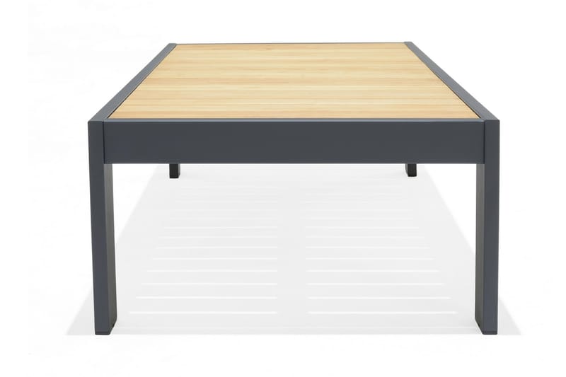 Cafébord Palau 143 cm - Trä/Grå - Utemöbler & utemiljö - Utebord & trädgårdsbord - Cafébord