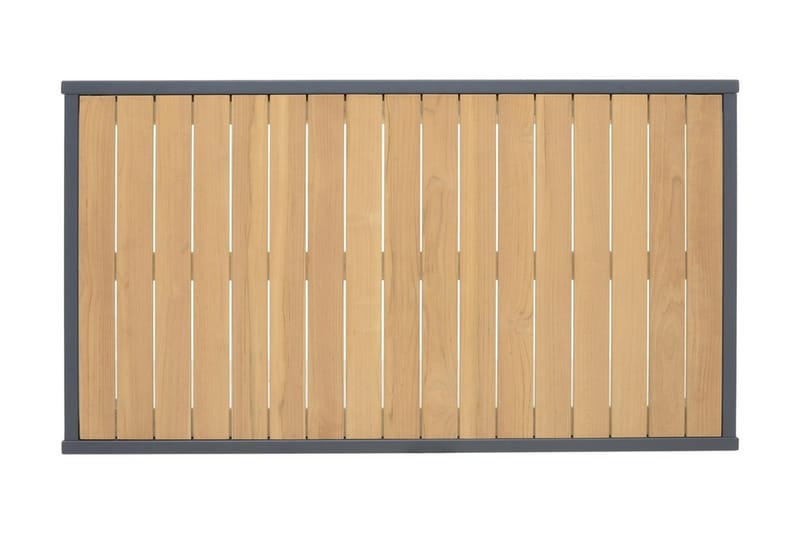 Cafébord Palau 143 cm - Trä/Grå - Utemöbler & utemiljö - Utebord & trädgårdsbord - Cafébord