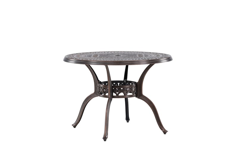 Coimbra Cafébord 100 cm - Brun - Utemöbler & utemiljö - Utebord & trädgårdsbord - Cafébord