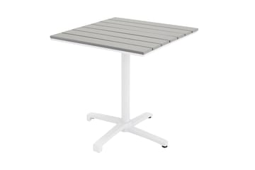 Colorado Cafebord 70 cm - Vit/Grå - Utemöbler & utemiljö - Utebord & trädgårdsbord - Cafébord
