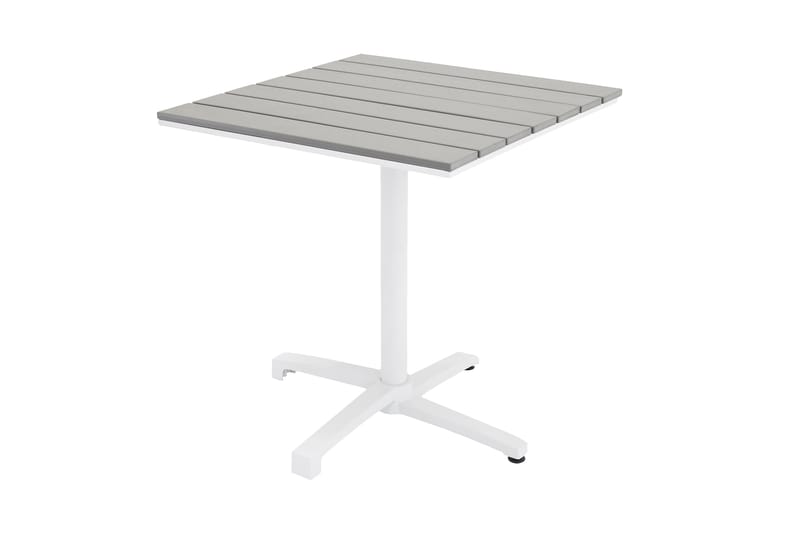 Colorado Cafebord 70 cm - Vit/Grå - Utemöbler & utemiljö - Utebord & trädgårdsbord - Cafébord