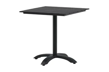 Colorado Cafébord Utomhus 70 cm Aluminium - Svart - Utemöbler & utemiljö - Utebord & trädgårdsbord - Cafébord