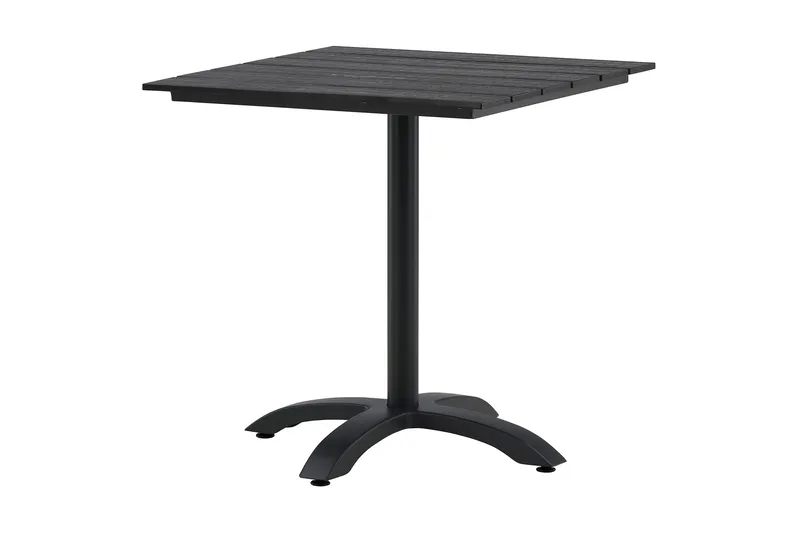 Colorado Cafébord Utomhus 70 cm Aluminium - Svart - Utemöbler & utemiljö - Utebord & trädgårdsbord - Cafébord