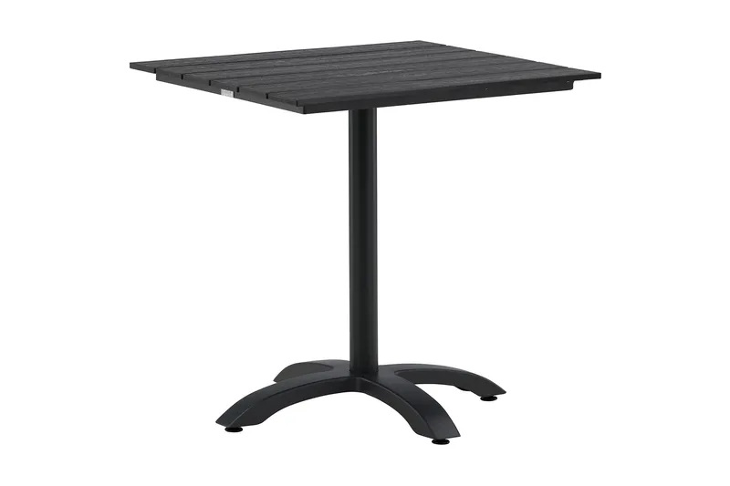 Colorado Cafébord Utomhus 70 cm Aluminium - Svart - Utemöbler & utemiljö - Utebord & trädgårdsbord - Cafébord