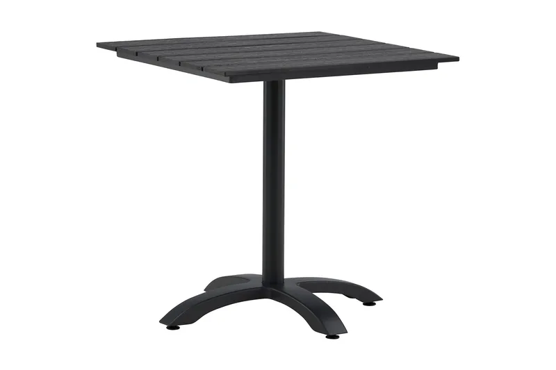 Colorado Cafébord Utomhus 70 cm Aluminium - Svart - Utemöbler & utemiljö - Utebord & trädgårdsbord - Cafébord