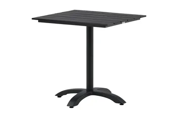 Colorado Cafébord Utomhus 70 cm Aluminium - Svart - Utemöbler & utemiljö - Utebord & trädgårdsbord - Cafébord