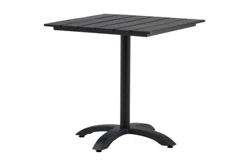 Colorado Cafébord Utomhus 70 cm Aluminium - Svart - Utemöbler & utemiljö - Utebord & trädgårdsbord - Cafébord