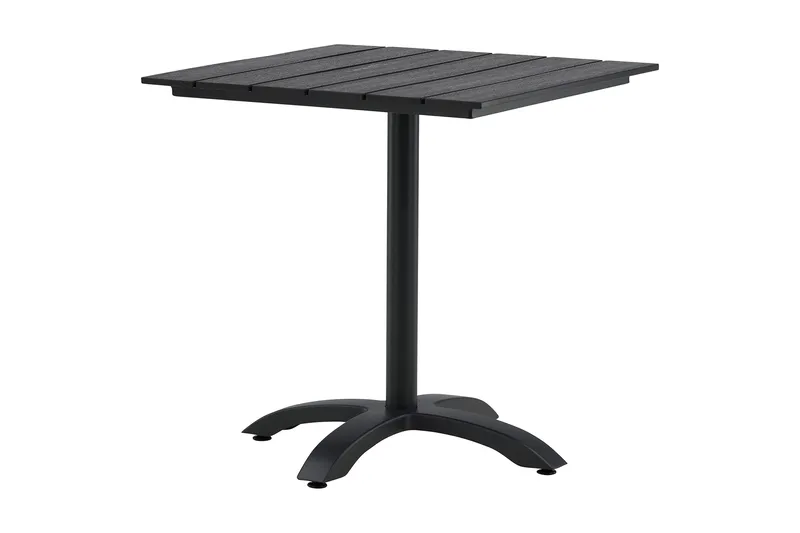 Colorado Cafébord Utomhus 70 cm Aluminium - Svart - Utemöbler & utemiljö - Utebord & trädgårdsbord - Cafébord