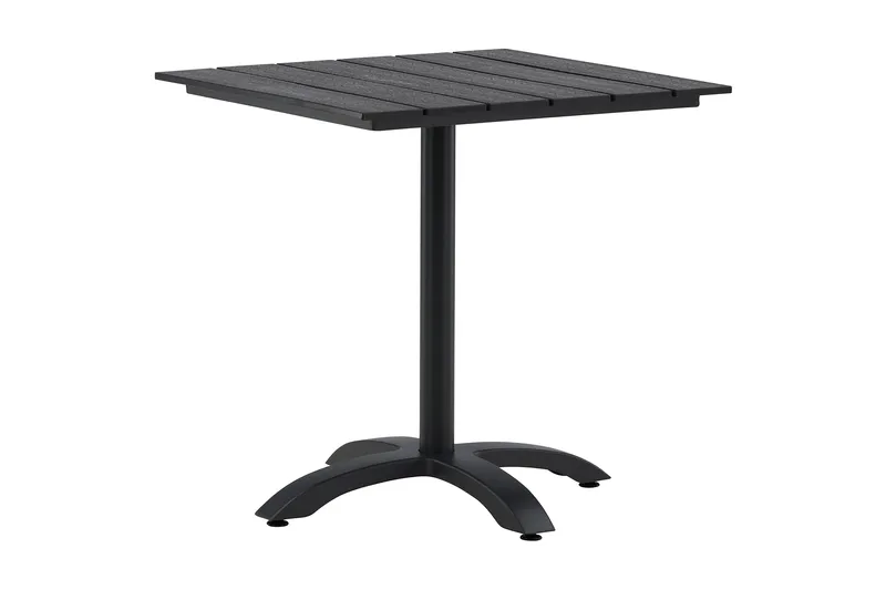 Colorado Cafébord Utomhus 70 cm Aluminium - Svart - Utemöbler & utemiljö - Utebord & trädgårdsbord - Cafébord