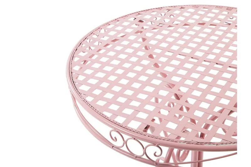 Courville Trädgårdsbord - Rosa - Utemöbler & utemiljö - Utebord & trädgårdsbord - Cafébord