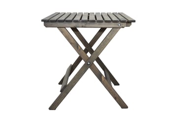 Edilma Hopfällbart Klappbord Cafébord och Utebord 65 cm Furu - Grå - Utemöbler & utemiljö - Utebord & trädgårdsbord - Cafébord
