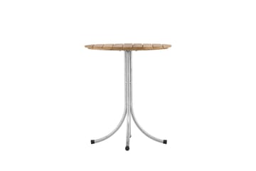 Holmsund Cafébord 65 cm - Natur/Silver - Utemöbler & utemiljö - Utebord & trädgårdsbord - Cafébord