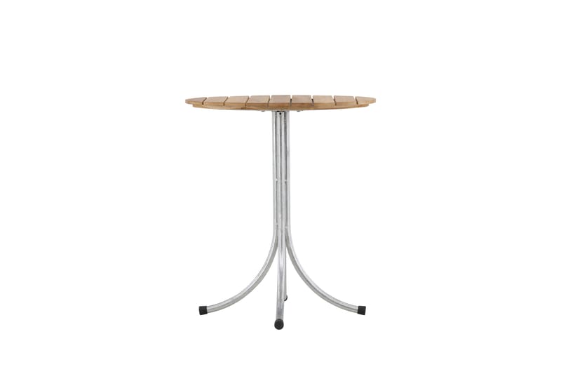 Holmsund Cafébord 65 cm - Natur/Silver - Utemöbler & utemiljö - Utebord & trädgårdsbord - Cafébord
