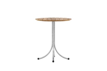 Holmsund Cafébord 65 cm - Natur/Silver - Utemöbler & utemiljö - Utebord & trädgårdsbord - Cafébord