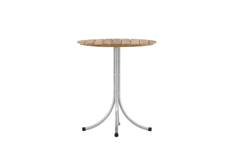 Holmsund Cafébord 65 cm - Natur/Silver - Utemöbler & utemiljö - Utebord & trädgårdsbord - Cafébord