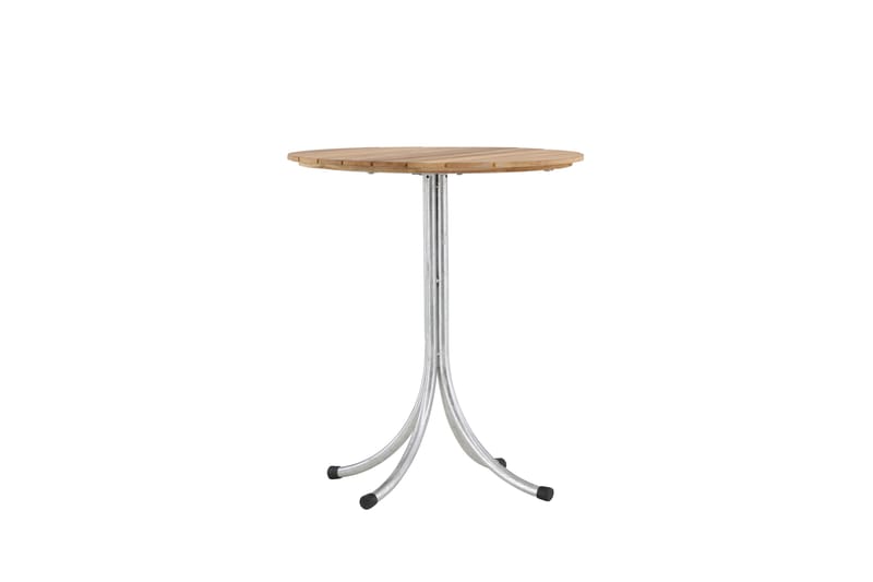 Holmsund Cafébord 65 cm - Natur/Silver - Utemöbler & utemiljö - Utebord & trädgårdsbord - Cafébord
