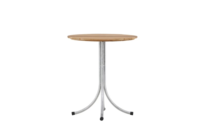 Holmsund Cafébord 65 cm - Natur/Silver - Utemöbler & utemiljö - Utebord & trädgårdsbord - Cafébord