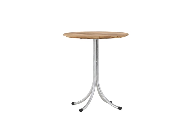 Holmsund Cafébord 65 cm - Natur/Silver - Utemöbler & utemiljö - Utebord & trädgårdsbord - Cafébord