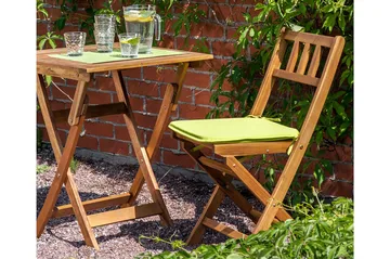 Finlay Hopfällbart Cafébord och Kaffebord 60 cm Trä Akacia - Ljusbrun - Utemöbler & utemiljö - Utebord & trädgårdsbord - Cafébord