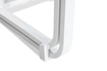 Flippy Runt Cafébord och Kaffebord Utomhus 90 cm Metall - Vit - Utemöbler & utemiljö - Utebord & trädgårdsbord - Cafébord