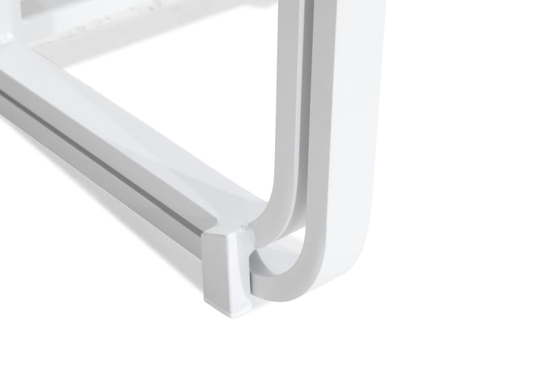 Flippy Runt Cafébord och Kaffebord Utomhus 90 cm Metall - Vit - Utemöbler & utemiljö - Utebord & trädgårdsbord - Cafébord