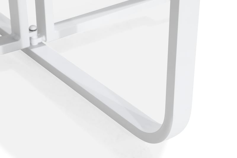 Flippy Runt Cafébord och Kaffebord Utomhus 90 cm Metall - Vit - Utemöbler & utemiljö - Utebord & trädgårdsbord - Cafébord
