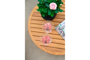 Himmelsnäs Runt Soffbord Utomhus 80 cm Teak - Brun - Utemöbler & utemiljö - Utebord & trädgårdsbord - Cafébord