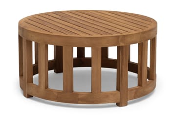 Himmelsnäs Runt Soffbord Utomhus 80 cm Teak - Brun - Utemöbler & utemiljö - Utebord & trädgårdsbord - Cafébord