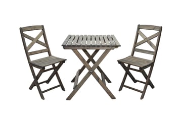 Klappbord Edilma 65 cm - Grå - Utemöbler & utemiljö - Utebord & trädgårdsbord - Cafébord