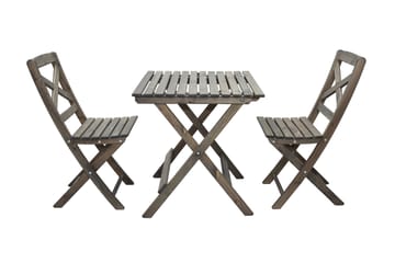 Klappbord Edilma 65 cm - Grå - Utemöbler & utemiljö - Utebord & trädgårdsbord - Cafébord