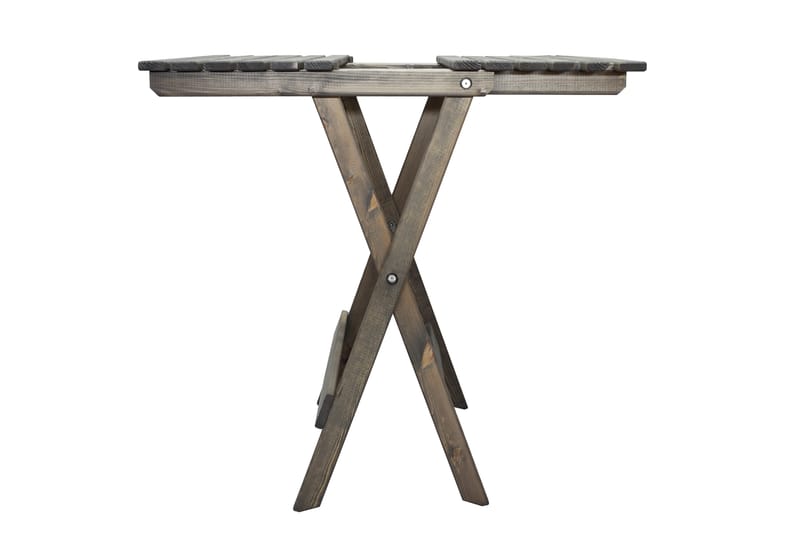 Klappbord Edilma 65 cm - Grå - Utemöbler & utemiljö - Utebord & trädgårdsbord - Cafébord