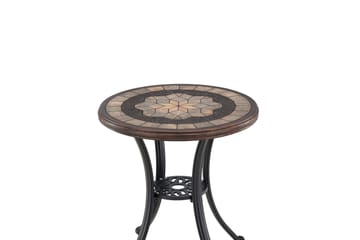 Leiria Cafébord 60 cm - Brun - Utemöbler & utemiljö - Utebord & trädgårdsbord - Cafébord