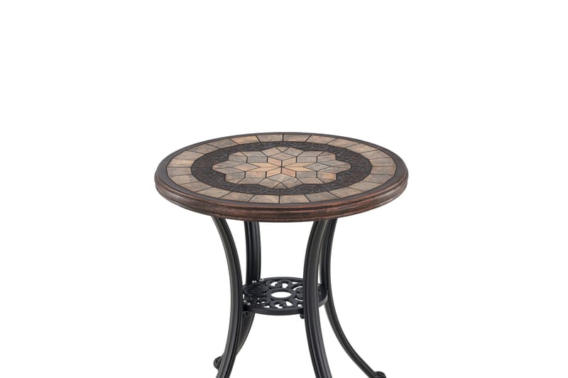 Leiria Cafébord 60 cm - Brun - Utemöbler & utemiljö - Utebord & trädgårdsbord - Cafébord