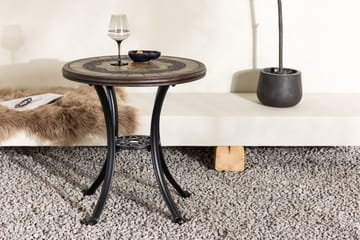 Leiria Cafébord 60 cm - Brun - Utemöbler & utemiljö - Utebord & trädgårdsbord - Cafébord