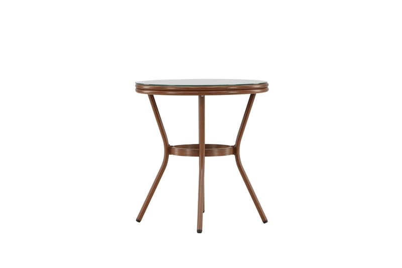 Loures Cafébord 70 cm - Brun - Utemöbler & utemiljö - Utebord & trädgårdsbord - Cafébord