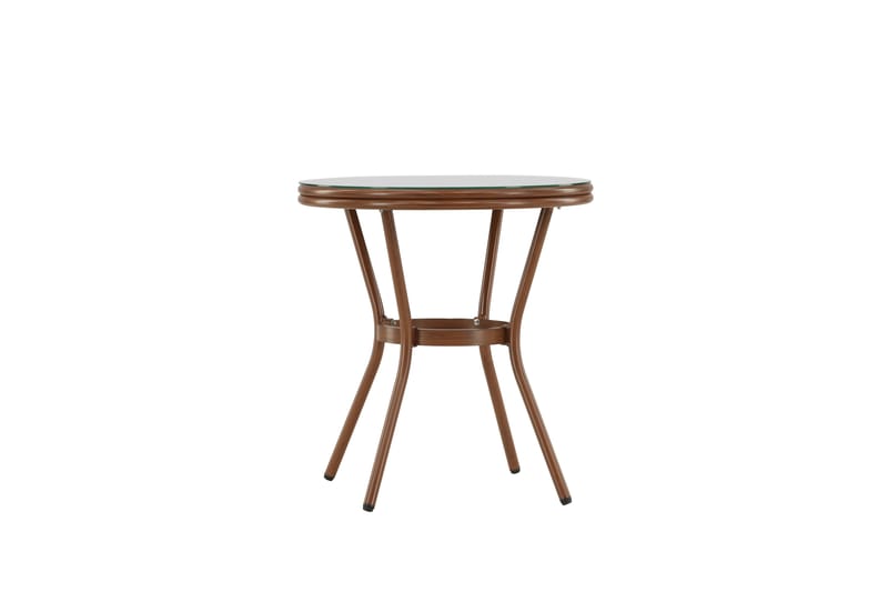 Loures Cafébord 70 cm - Brun - Utemöbler & utemiljö - Utebord & trädgårdsbord - Cafébord