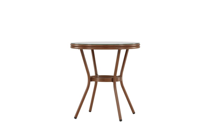 Loures Cafébord 70 cm - Brun - Utemöbler & utemiljö - Utebord & trädgårdsbord - Cafébord