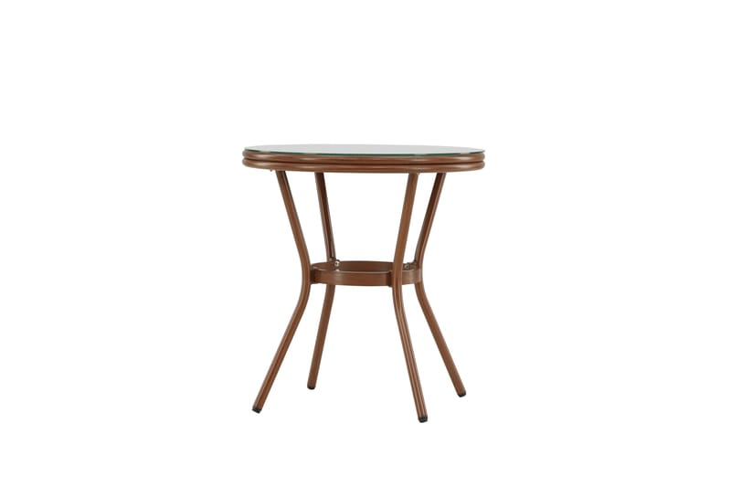 Loures Cafébord 70 cm - Brun - Utemöbler & utemiljö - Utebord & trädgårdsbord - Cafébord