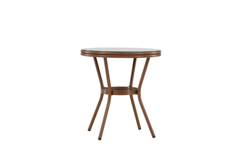 Loures Cafébord 70 cm - Brun - Utemöbler & utemiljö - Utebord & trädgårdsbord - Cafébord