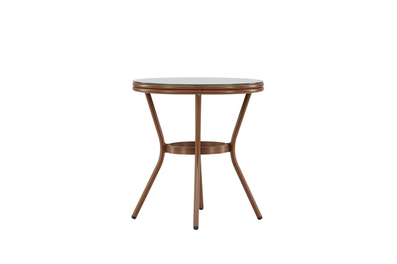 Loures Cafébord 70 cm - Brun - Utemöbler & utemiljö - Utebord & trädgårdsbord - Cafébord