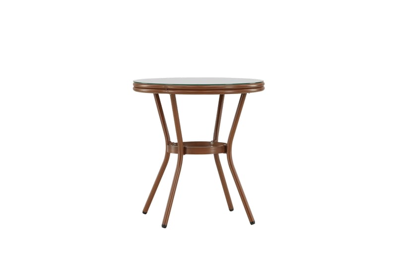 Loures Cafébord 70 cm - Brun - Utemöbler & utemiljö - Utebord & trädgårdsbord - Cafébord
