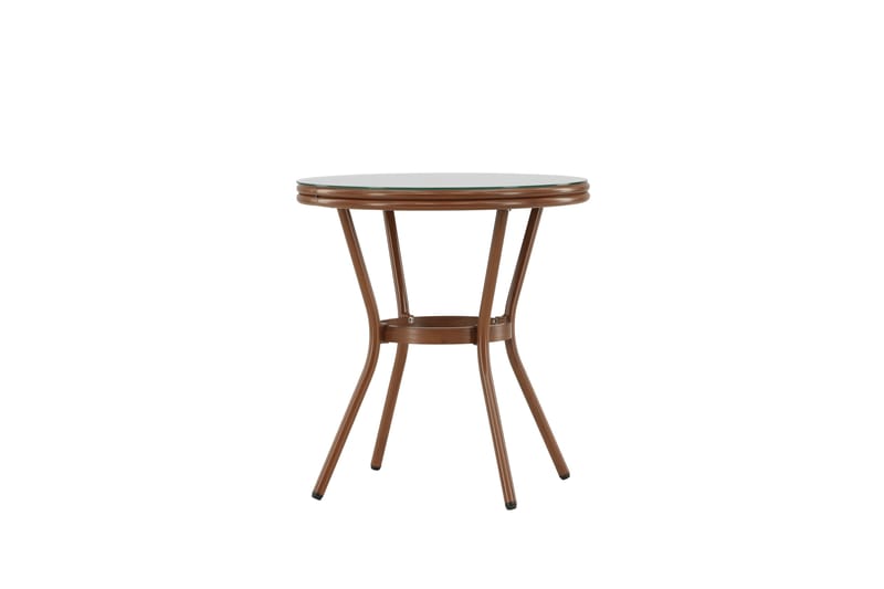Loures Cafébord 70 cm - Brun - Utemöbler & utemiljö - Utebord & trädgårdsbord - Cafébord