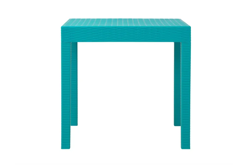 Nadia Bord 80x80 cm - Turkos - Utemöbler & utemiljö - Utebord & trädgårdsbord - Cafébord