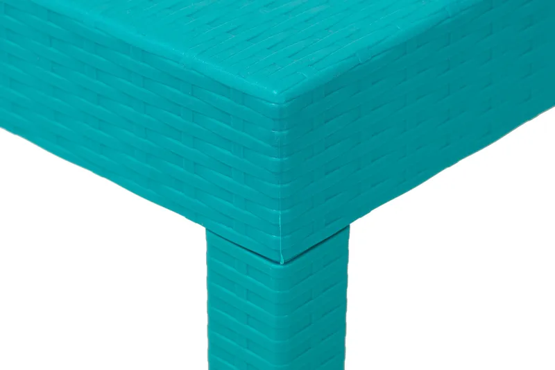 Nadia Bord 80x80 cm - Turkos - Utemöbler & utemiljö - Utebord & trädgårdsbord - Cafébord
