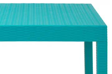 Nadia Bord 80x80 cm - Turkos - Utemöbler & utemiljö - Utebord & trädgårdsbord - Cafébord