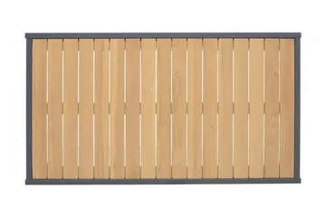 Palau Cafébord och Loungebord Utomhus 143 cm Teak Trä - Grå - Utemöbler & utemiljö - Utebord & trädgårdsbord - Cafébord