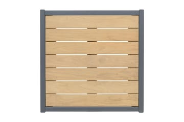 Palau Cafébord och Loungebord Utomhus 63 cm Teak Trä - Grå - Utemöbler & utemiljö - Utebord & trädgårdsbord - Cafébord