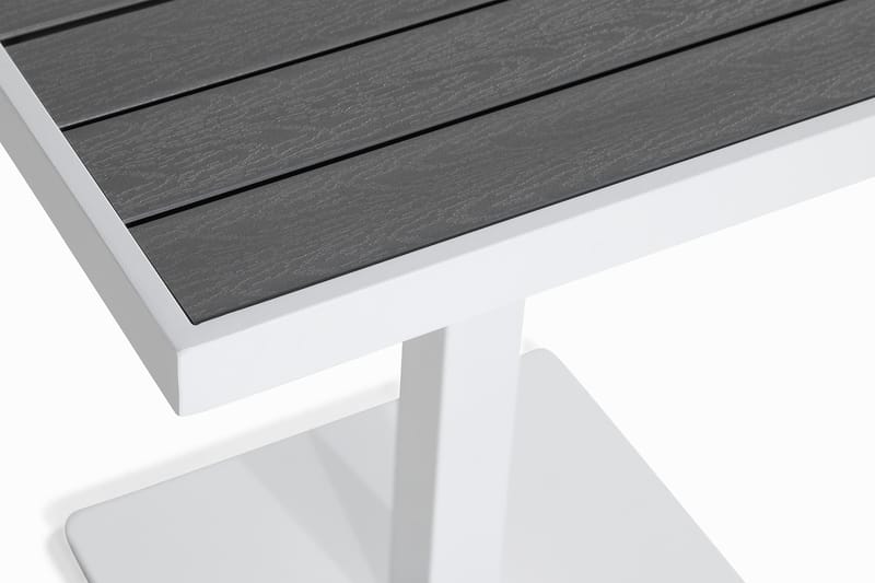 Tunis Cafébord och Bistrobord Utomhus 70x70 - Vit/Grå - Utemöbler & utemiljö - Utebord & trädgårdsbord - Cafébord