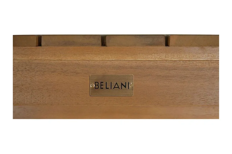 Des Moines Sidobord och Soffbord Utomhus 90 cm Trä Akacia - Ljusbrun - Utemöbler & utemiljö - Utebord & trädgårdsbord - Sidobord utomhus